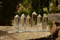 Polished Clear Quartz Crystal Points x 24 From Madagascar - TopRock