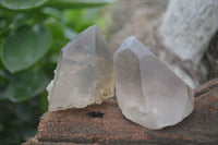 Natural Mixed Single Smokey Quartz Crystals  x 12 From Southern Africa - TopRock