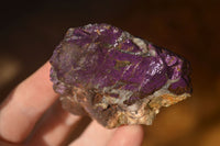 Natural Metallic Purpurite Cobbed Specimens x 12 From Erongo, Namibia