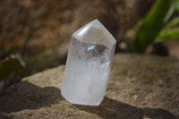 Polished Clear Quartz Crystal Points x 12 From Madagascar