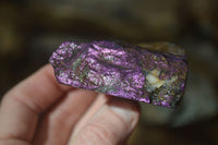 Polished Metallic Purpurite Cobbed Specimens x 12 From Erongo, Namibia