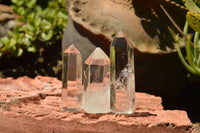 Polished Clear Quartz Crystal Points x 24 From Madagascar - TopRock