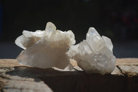 Natural Clear Quartz Crystals & Clusters  x 12 From Mpika, Zambia - Toprock Gemstones and Minerals 