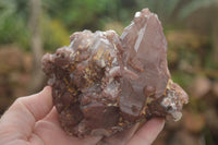 Natural Red Hematoid Quartz Specimens x 3 From Karoi, Zimbabwe - TopRock