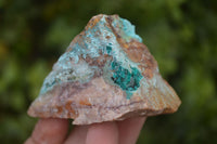 Natural Dioptase In Matrix Specimens  x 12 From Grootfontein, Namibia