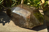 Polished Extra Large Twin Peaks Smokey Quartz Display Piece  x 1 From Madagascar - TopRock