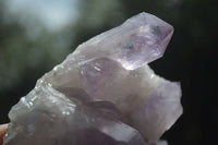 Natural Jacaranda Amethyst Clusters  x 3 From Mumbwa, Zambia - Toprock Gemstones and Minerals 