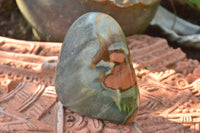 Polished Polychrome / Picasso Jasper Standing Free Forms x 3 From Mahajunga, Madagascar - TopRock