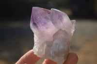 Natural Jacaranda Amethyst Crystals x 12 From Mumbwa, Zambia