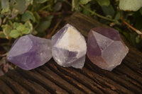 Natural Jacaranda Amethyst Crystals x 12 From Mumbwa, Zambia