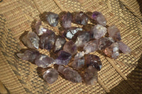 Natural Mini Smokey Amethyst Crystals  x 70 From Chiredzi, Zimbabwe