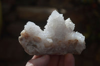 Natural White Cactus Flower Spirit Quartz Specimens x 12 From Boekenhouthoek, South Africa