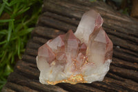 Natural Red Hematoid Quartz Specimens x 3 From Karoi, Zimbabwe - TopRock