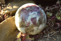 Polished Pink Rubellite Tourmaline Spheres (2 Sml, 2 Med) x 4 From Ambatondrazaka, Madagascar - TopRock