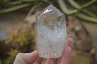 Polished Clear Quartz Crystal Points  x 6 From Madagascar