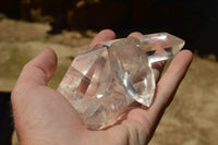 Polished Clear Quartz Crystal Points x 24 From Madagascar - TopRock