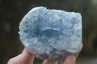 Natural Blue Celestite Crystal Specimens  x 3 From Sakoany, Madagascar - Toprock Gemstones and Minerals 