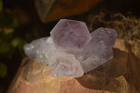 Natural Jacaranda Amethyst Crystals x 12 From Mumbwa, Zambia