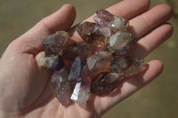 Natural Mini Smokey Amethyst Crystals  x 70 From Chiredzi, Zimbabwe