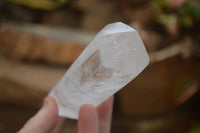 Polished Clear Quartz Crystal Points  x 6 From Madagascar