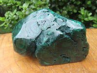 Polished Malachite Free Forms x 3 From Kolwezi, Congo - TopRock