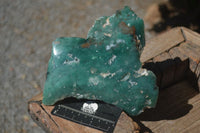 Polished Green Mtorolite / Chrome Chrysoprase Plates  x 2 From Zimbabwe - Toprock Gemstones and Minerals 