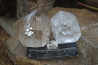 Polished Clear Quartz Crystal Points  x 6 From Madagascar