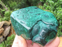 Polished Malachite Free Forms x 3 From Kolwezi, Congo - TopRock