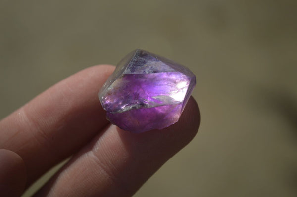 Natural Mini Smokey Amethyst Crystals  x 70 From Chiredzi, Zimbabwe