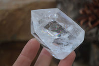 Polished Clear Quartz Crystal Points  x 6 From Madagascar