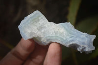 Natural Etched Blue Chalcedony Specimens  x 35 From Nsanje, Malawi