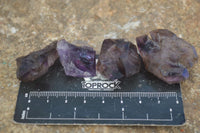 Natural Mini Smokey Amethyst Crystals  x 70 From Chiredzi, Zimbabwe