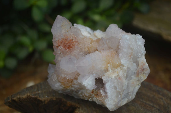 Natural Pale Spirit Ametrine Quartz Clusters  x 3 From Boekenhouthoek, South Africa - Toprock Gemstones and Minerals 