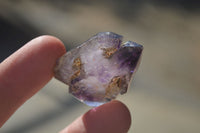 Natural Mini Smokey Amethyst Crystals  x 70 From Chiredzi, Zimbabwe