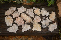 Natural Clear Quartz Crystal Clusters  x 24 From Madagascar