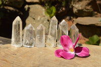 Polished Clear Quartz Crystal Points x 24 From Madagascar - TopRock