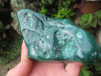 Polished Malachite Free Forms x 3 From Kolwezi, Congo - TopRock