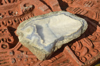 Natural Blue Lace Agate Geode Specimens  x 12 From Nsanje, Malawi - TopRock