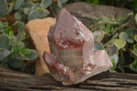 Natural Red Hematoid Quartz Specimens x 3 From Karoi, Zimbabwe - TopRock