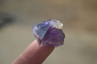 Natural Mini Smokey Amethyst Crystals  x 70 From Chiredzi, Zimbabwe