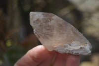 Natural Smokey Quartz Crystal Specimens x 3 From Malawi