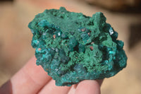 Natural Dioptase & Malachite Specimens  x 6 From Likasi, Congo