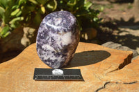 Polished Purple Lepidolite Free Forms x 2 From Zimbabwe - TopRock