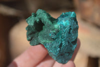 Natural Dioptase & Malachite Specimens  x 6 From Likasi, Congo