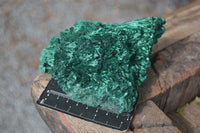 Natural Chatoyant Silky Malachite Specimens  x 2 From Congo - Toprock Gemstones and Minerals 