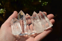 Polished Clear Quartz Crystal Points x 24 From Madagascar - TopRock