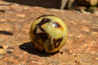 Polished Septarian (Calcite & Aragonite) Spheres  x 6 From Mahajanga, Madagascar - TopRock