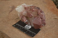 Natural Red Hematoid Quartz Specimens x 3 From Karoi, Zimbabwe - TopRock