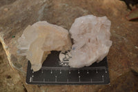 Natural Clear Quartz Crystal Clusters  x 24 From Madagascar