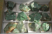 Natural Rough Green Jade Specimens  x 12 From Swaziland - Toprock Gemstones and Minerals 